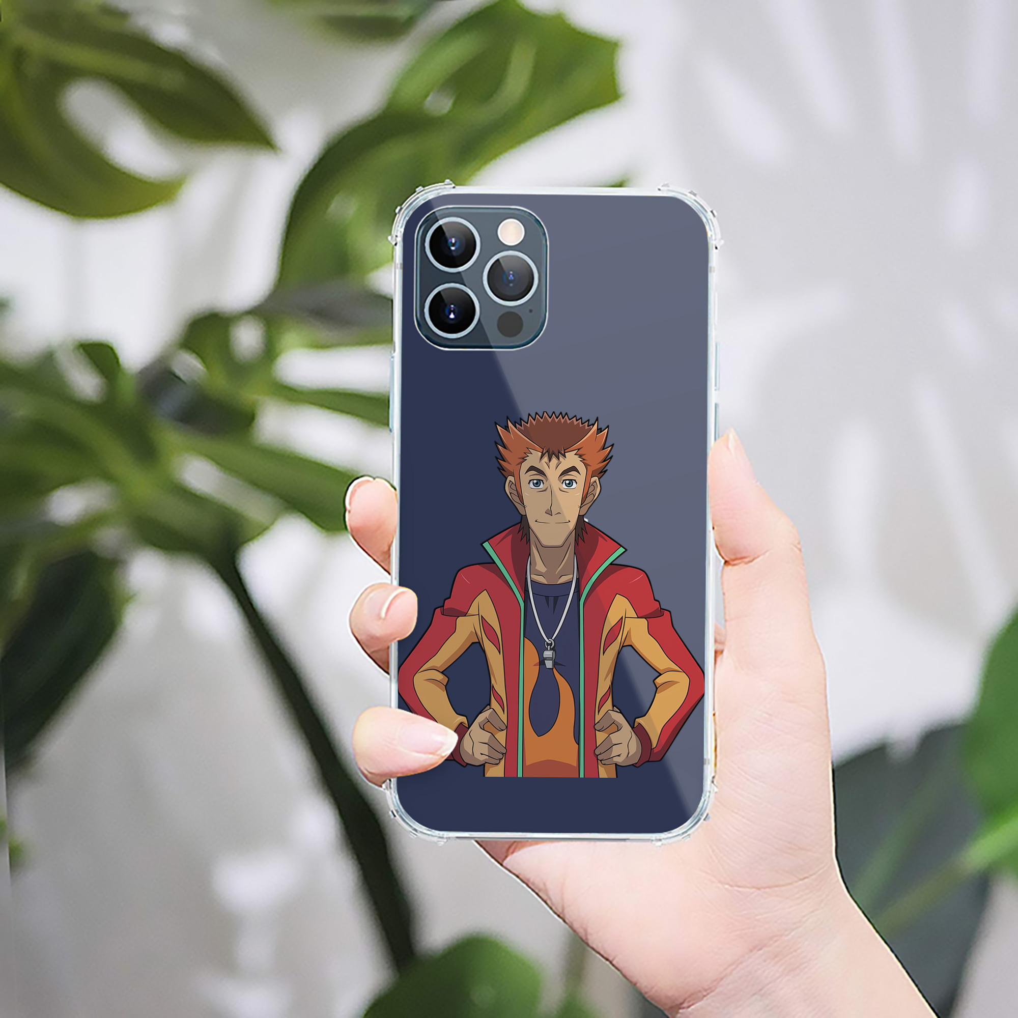 （画像用） 遊☆戯☆王 Yu-Gi-Oh! 【iPhone 12シリーズ対応】透明スマホケース（クリアソフトケース）